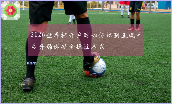 2026世界杯开户时如何识别正规平台并确保安全投注方式